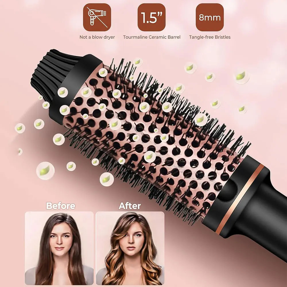UKLISS Glow Shine & Curl Ceramic Brush