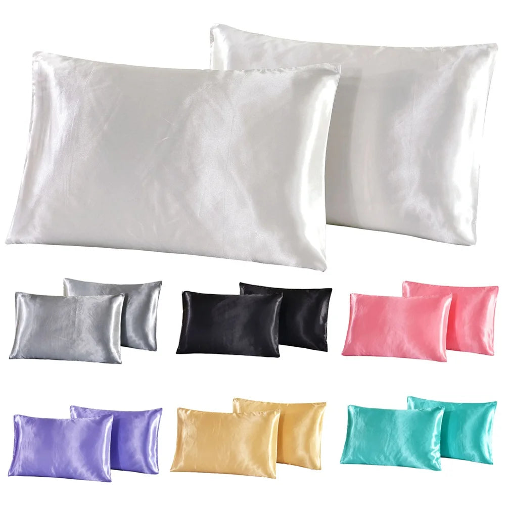 Luxury Satin Silk Pillowcase