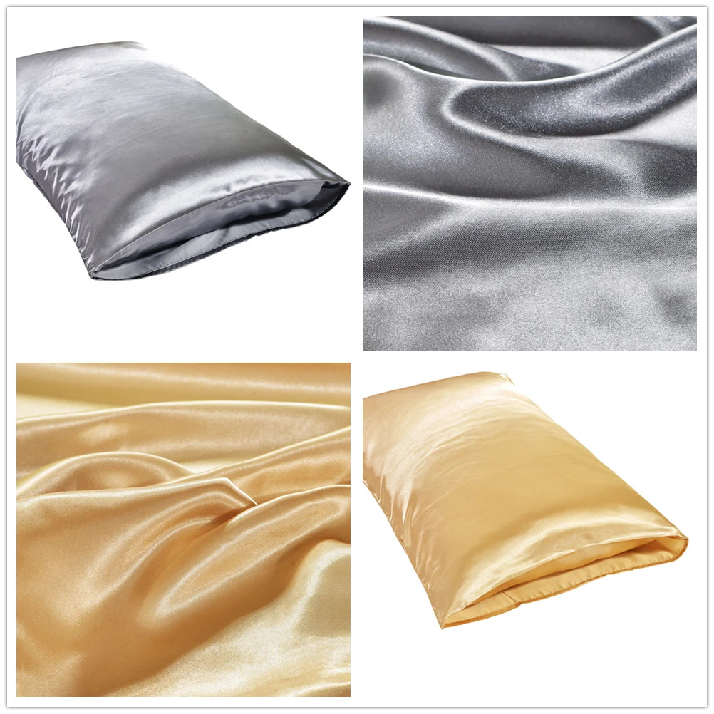 Luxury Satin Silk Pillowcase