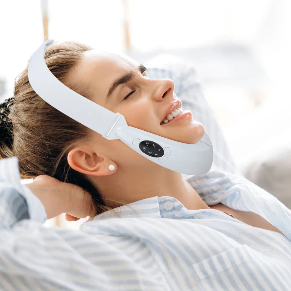 EMS Face Lifting Device – LED Photon Therapy & Vibration Technology
