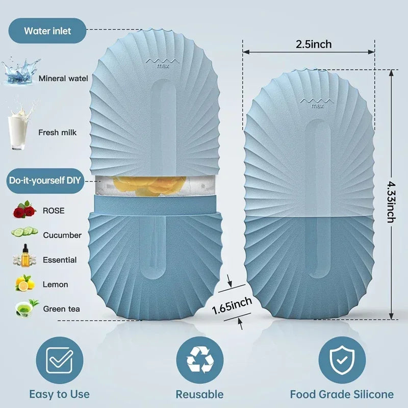 Silicone Ice Roller for Face – Skin Refresh & Tighten