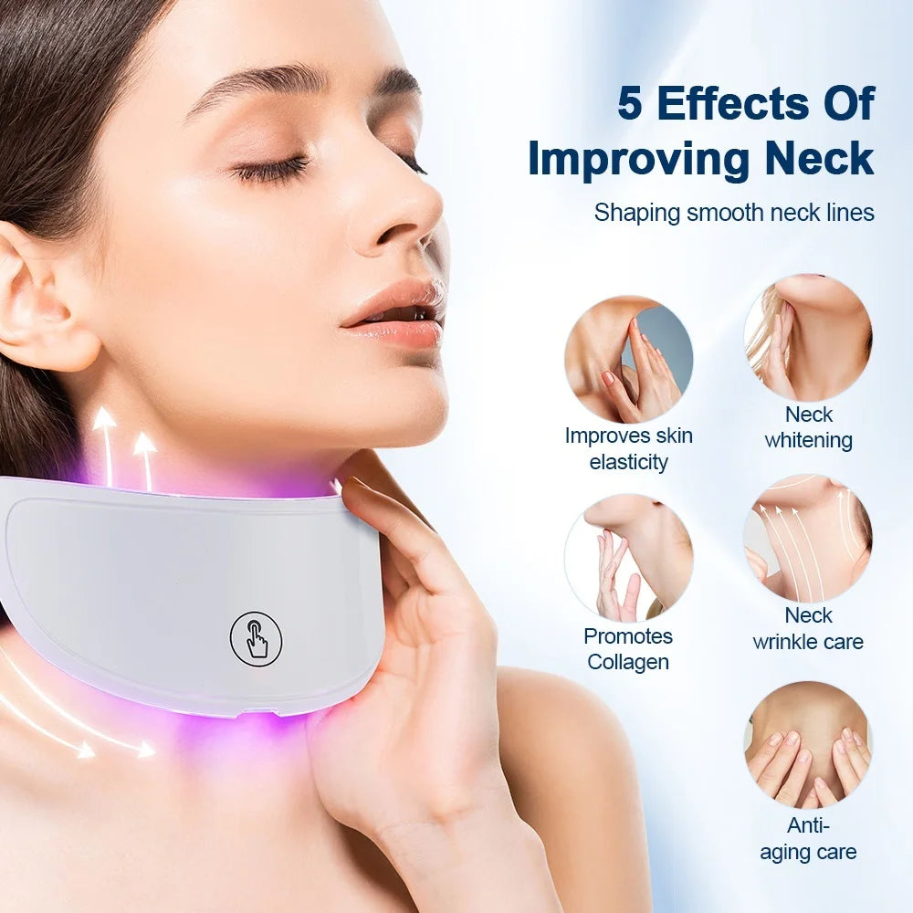 7-Color LED Facial & Neck Mask – Your At-Home Skin Rejuvenation Clinic