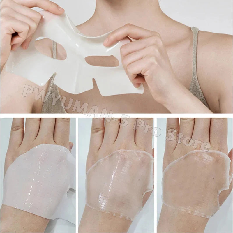 Bio Collagen Face Mask Shrink Pores Deep Hydrating Overnight Mask Moisturizing Refreshing Brightening Face Skin Care