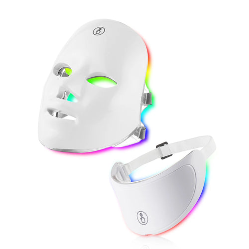 7-Color LED Facial & Neck Mask – Your At-Home Skin Rejuvenation Clinic
